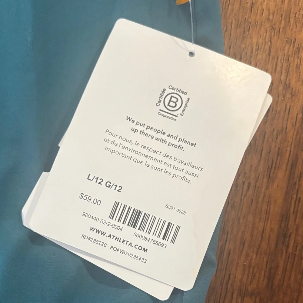 Athleta Kids Casual Dress in Blue - Picture 3 of 3